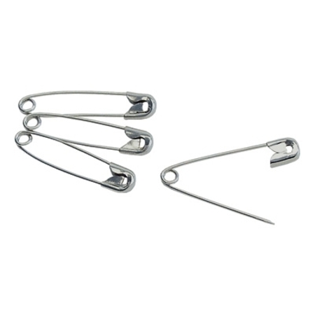 GRAFCO Safety Pins #1, 1" Long, 1440Ea/Bx (10Gr/Bx) 3039-1 C